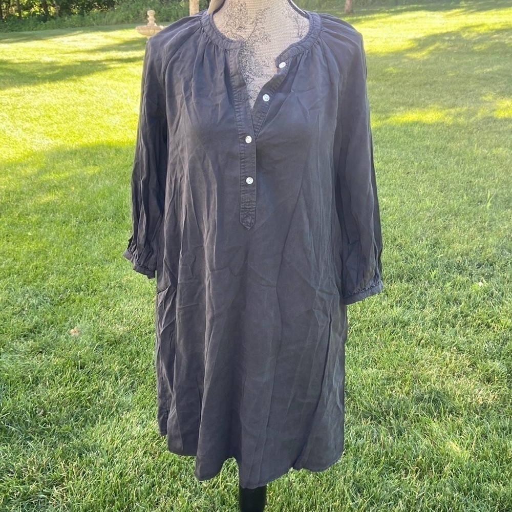 Universal thread xs shirt dress new charcoal